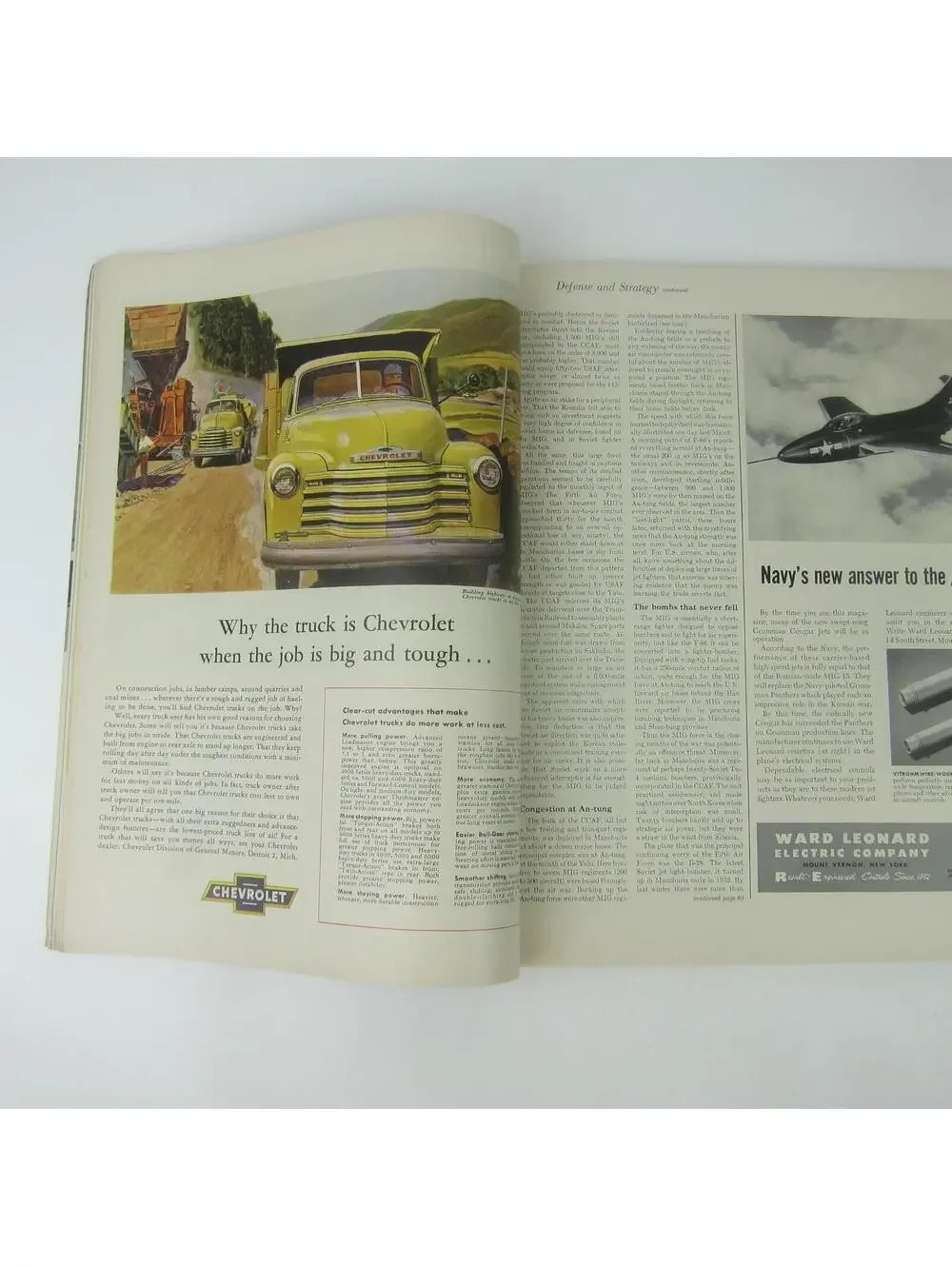 Vintage FORTUNE Magazine October 1953 Cadillac Chevrolet General Motors Seagrams